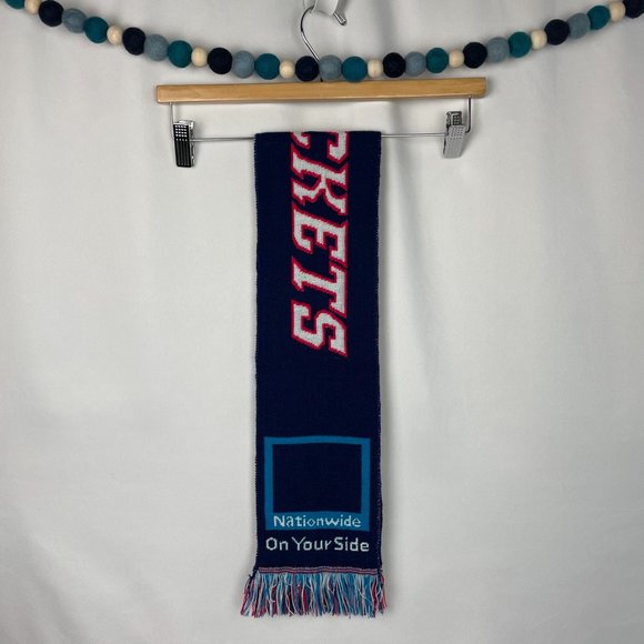 Columbus Blue Jackets CBJ Hockey Nationwide Scarf Blue Red - Picture 3 of 11